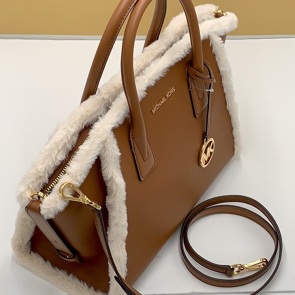 MICHAEL KORS AVRIL LARGE TOP ZIP SATCHEL LUGGAGE - Picture 8 of 16